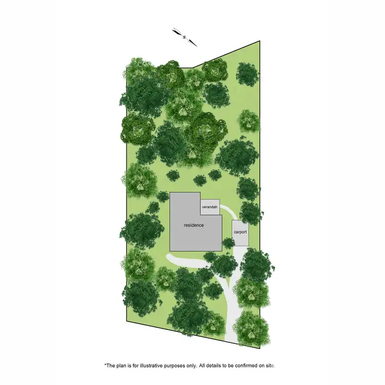 Floorplan of Homely house listing, 53 Fernglade Drive, Emerald VIC 3782