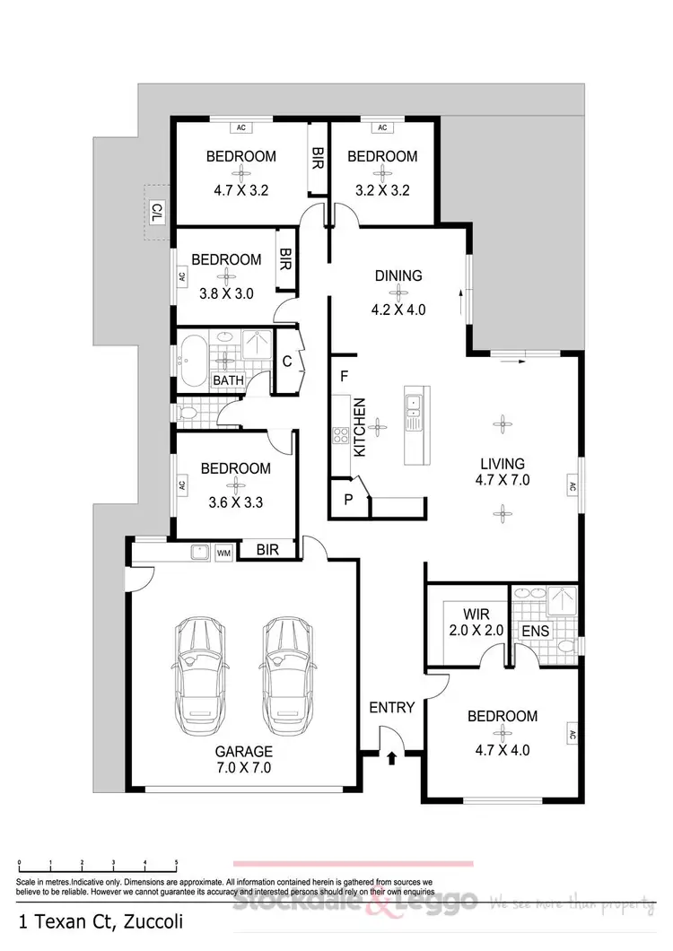 Floorplan of Homely house listing, 1 Texan, Zuccoli NT 832