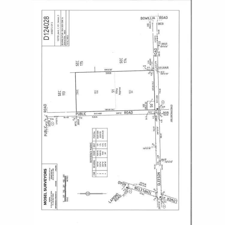 Floorplan of Homely land listing, LOT 51 Gleeson Road, Mount Templeton SA 5461