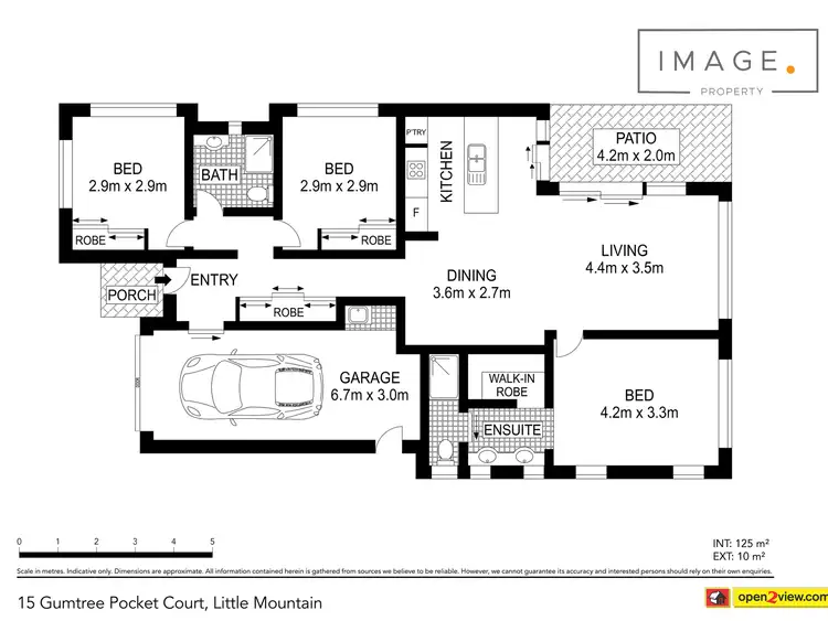 Floorplan of Homely house listing, 15 GUMTREE POCKET Court, Little Mountain QLD 4551