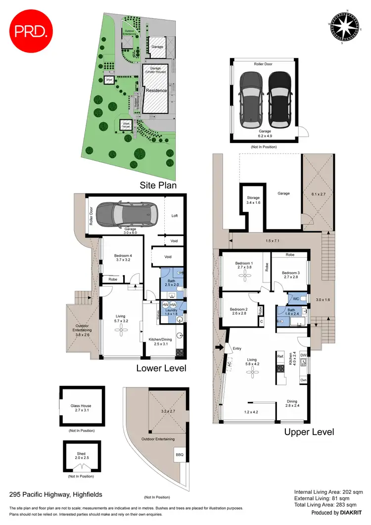 Floorplan of Homely house listing, 295 Pacific Highway, Highfields NSW 2289