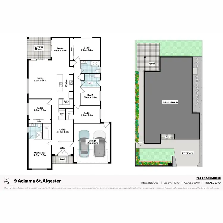 Floorplan of Homely house listing, 9 Ackama Street, Algester QLD 4115