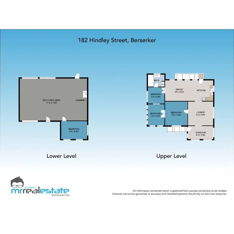 Floorplan of Homely house listing, 182 Hindley Street, Berserker QLD 4701