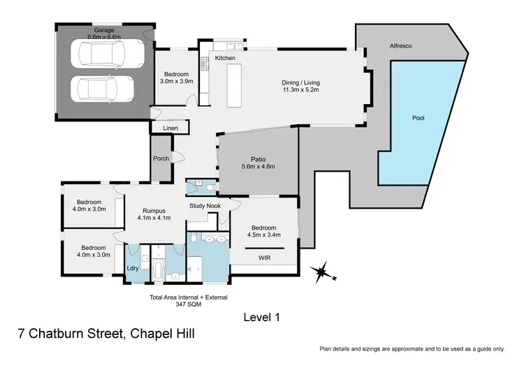 Floorplan of Homely house listing, 7 Chatburn Street, Chapel Hill QLD 4069