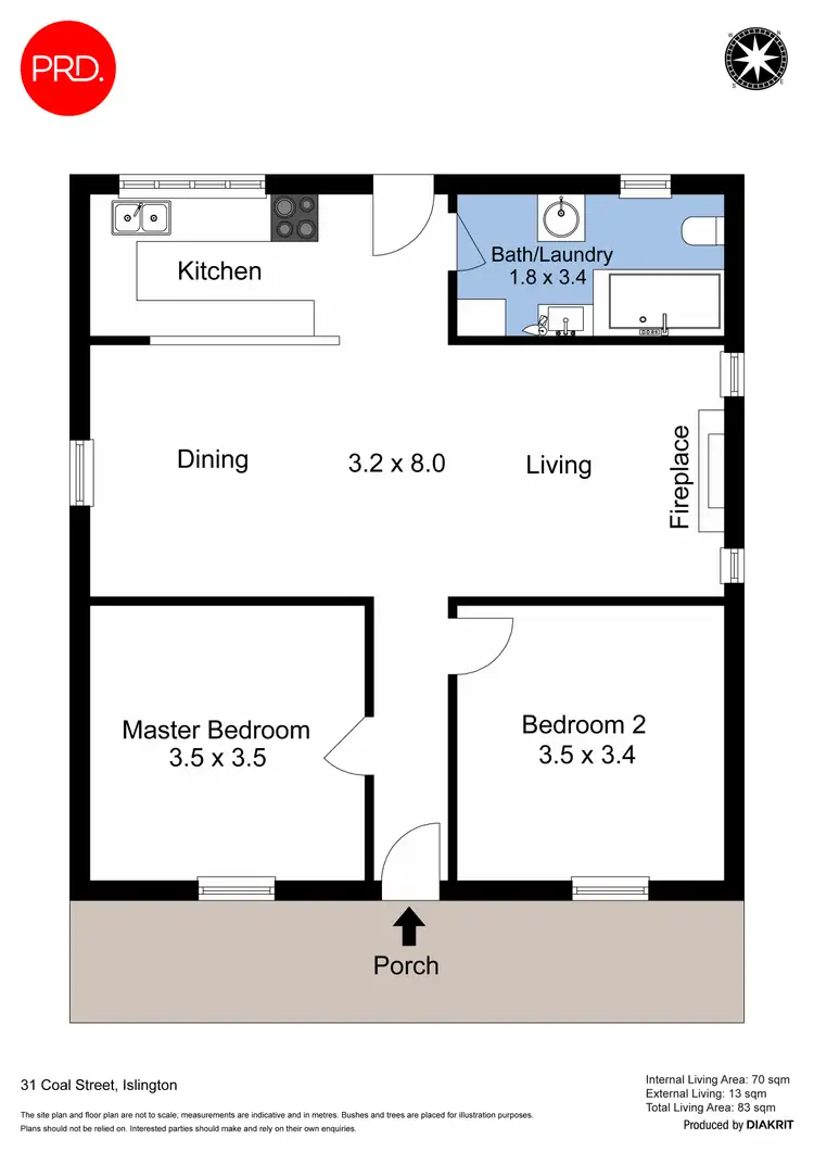 Floorplan of Homely house listing, 31 Coal Street, Islington NSW 2296