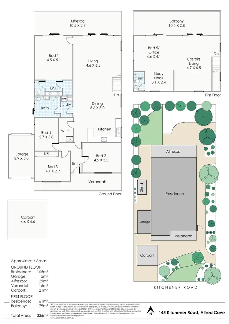 Floorplan of Homely house listing, 145 Kitchener Road, Alfred Cove WA 6154