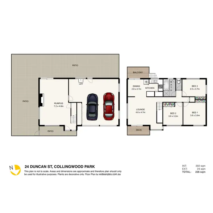 Floorplan of Homely house listing, 24 Duncan Street, Collingwood Park QLD 4301