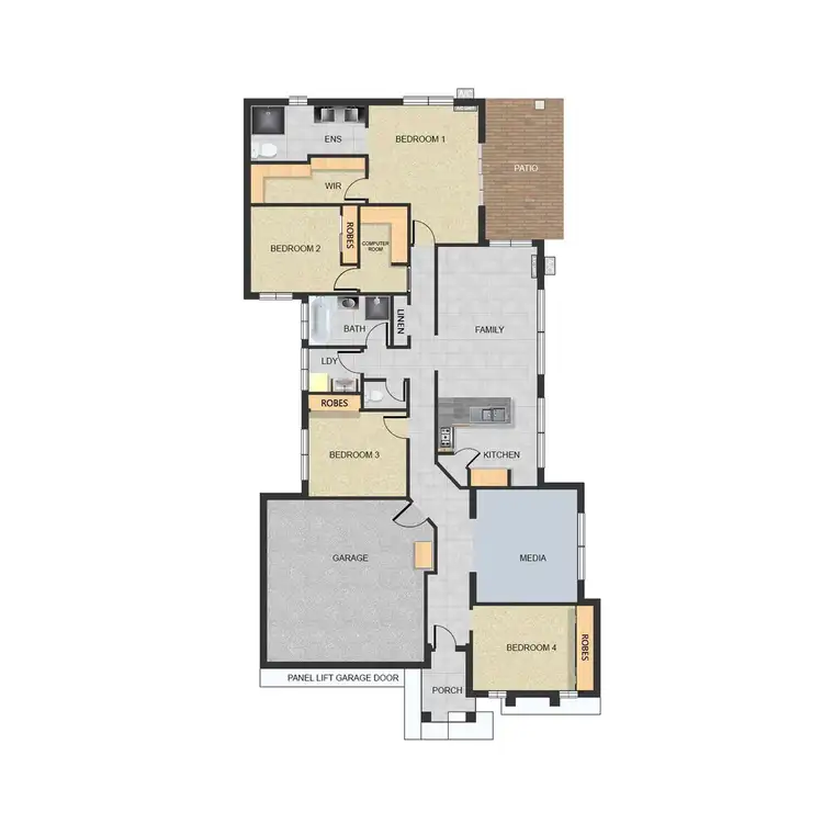 Floorplan of Homely house listing, 12 Franti Street, Sippy Downs QLD 4556