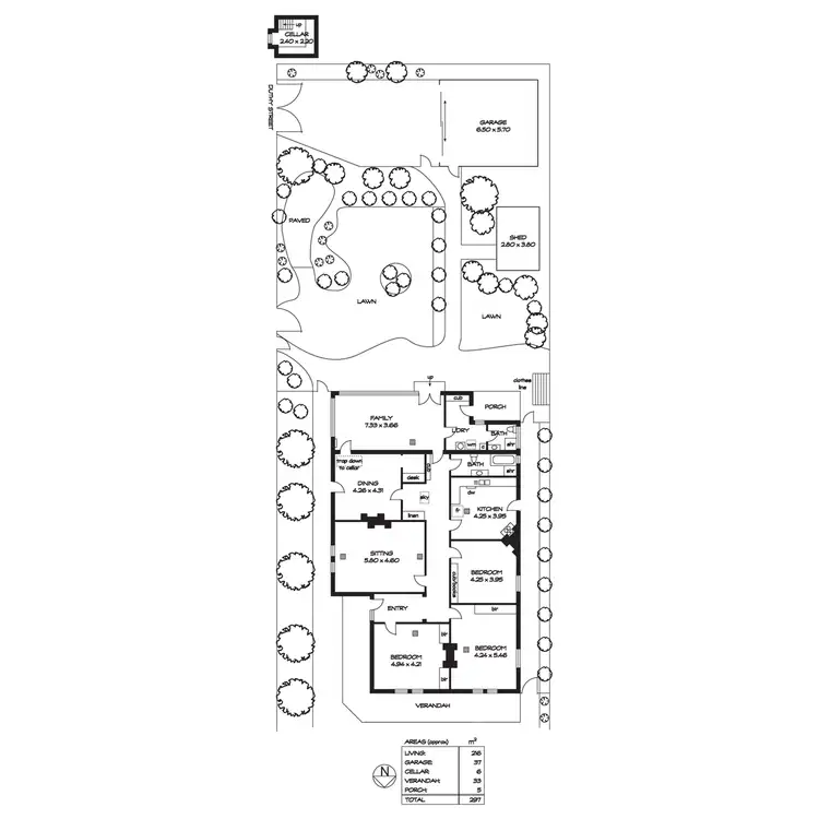 Floorplan of Homely house listing, 27 Marlborough Street, Malvern SA 5061
