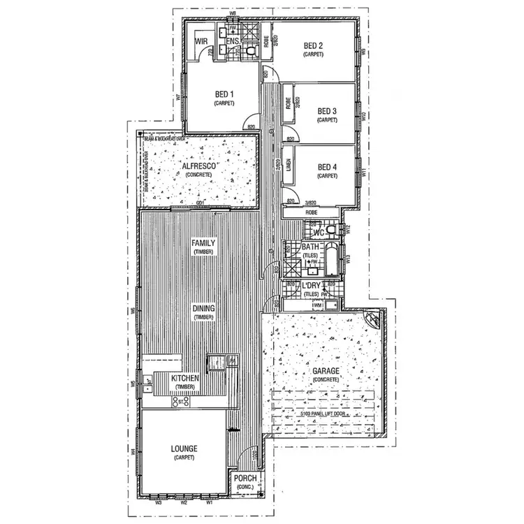 Floorplan of Homely house listing, 9 Goldstein Crescent, Lloyd NSW 2650
