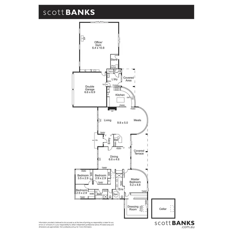 Floorplan of Homely rural property listing, 440 Old Emerald Road, Monbulk VIC 3793