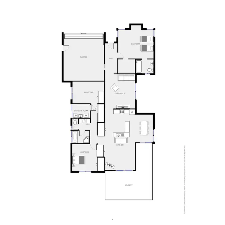 Floorplan of Homely house listing, 16D Elizabeth Parade, Tura Beach NSW 2548
