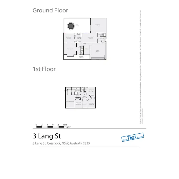 Floorplan of Homely house listing, 3 Lang Street, Cessnock NSW 2325