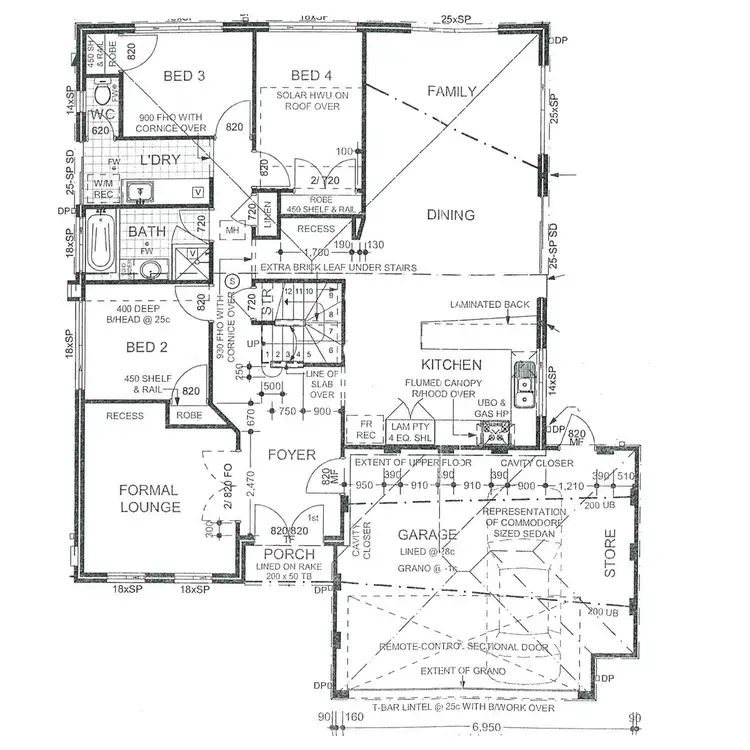 Floorplan of Homely house listing, 16 Dennis Way, Canning Vale WA 6155