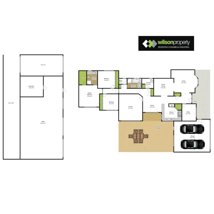 Floorplan of Homely house listing, 94 Ellavale Drive, Traralgon VIC 3844