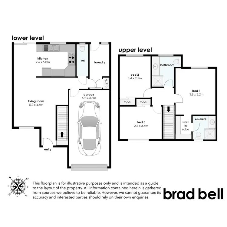 Floorplan of Homely townhouse listing, 14/19 Likala, Wishart QLD 4122