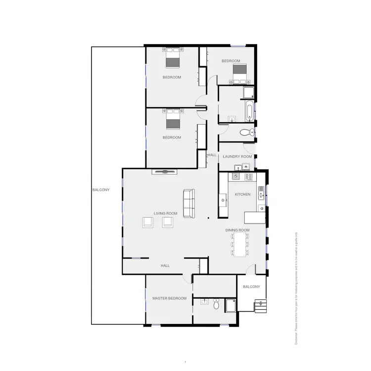 Floorplan of Homely house listing, 150 Max Slater Drive, Bega NSW 2550