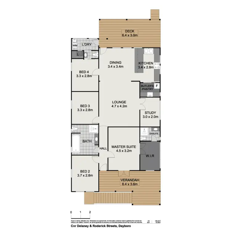 Floorplan of Homely house listing, 28 Roderick Street, Dayboro QLD 4521