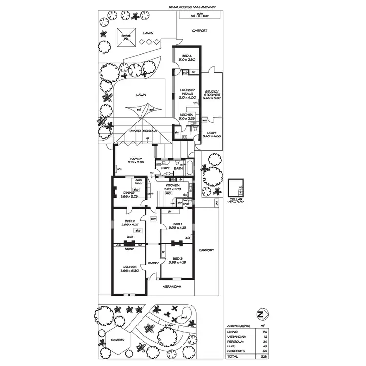 Floorplan of Homely house listing, 35 Penzance Street, Glenelg South SA 5045