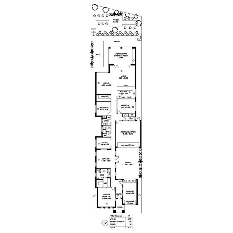 Floorplan of Homely house listing, 14A Vansittart Place, Beaumont SA 5066