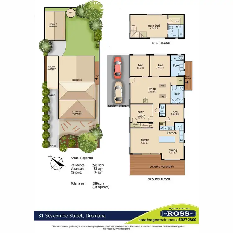 Floorplan of Homely house listing, 31 Seacombe Street, Dromana VIC 3936