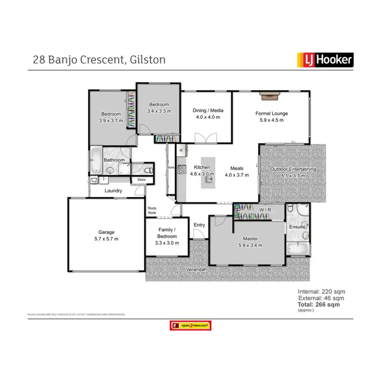 Floorplan of Homely house listing, 28 Banjo Crescent, Gilston QLD 4211