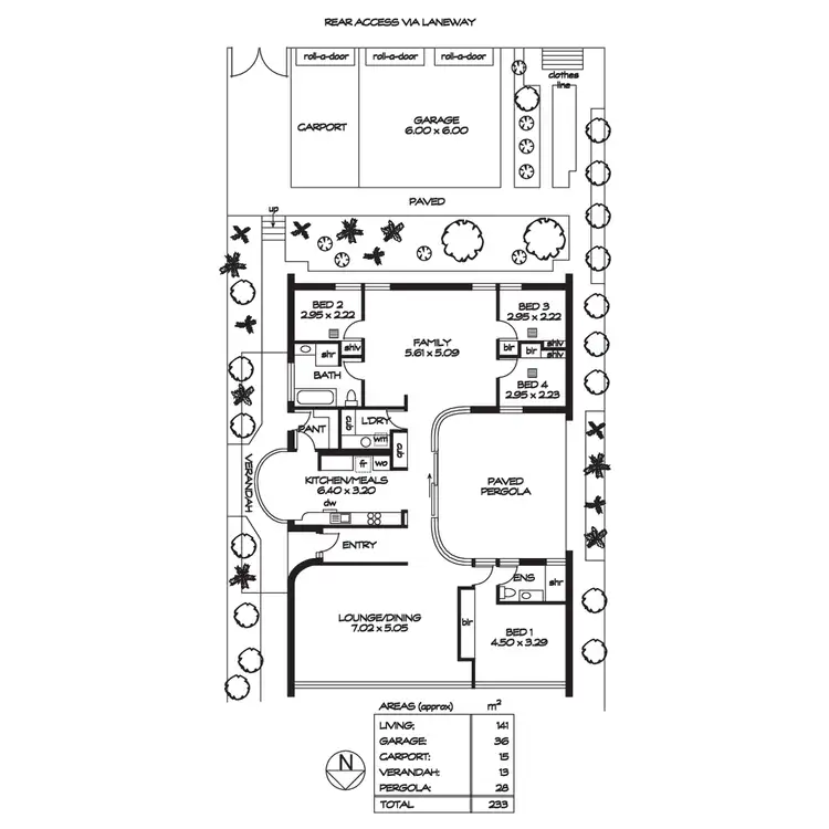 Floorplan of Homely house listing, 11 Strickland Road, Kingston Park SA 5049
