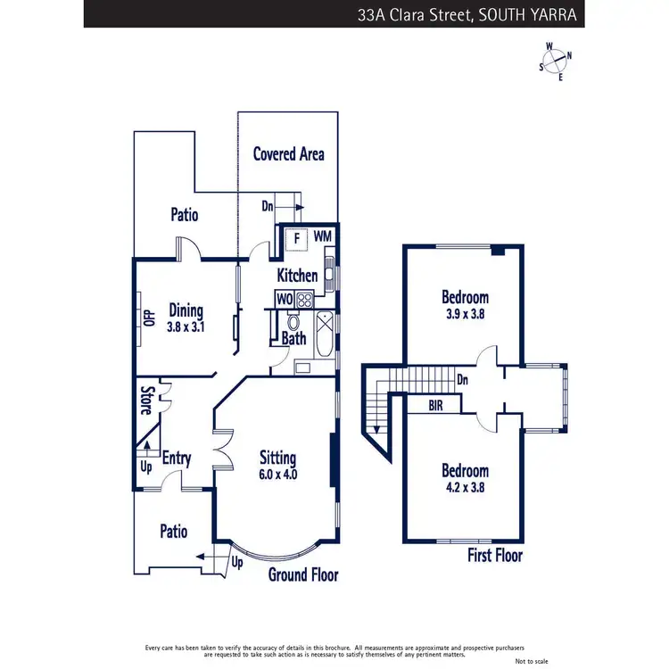 Floorplan of Homely house listing, 33a Clara Street, South Yarra VIC 3141