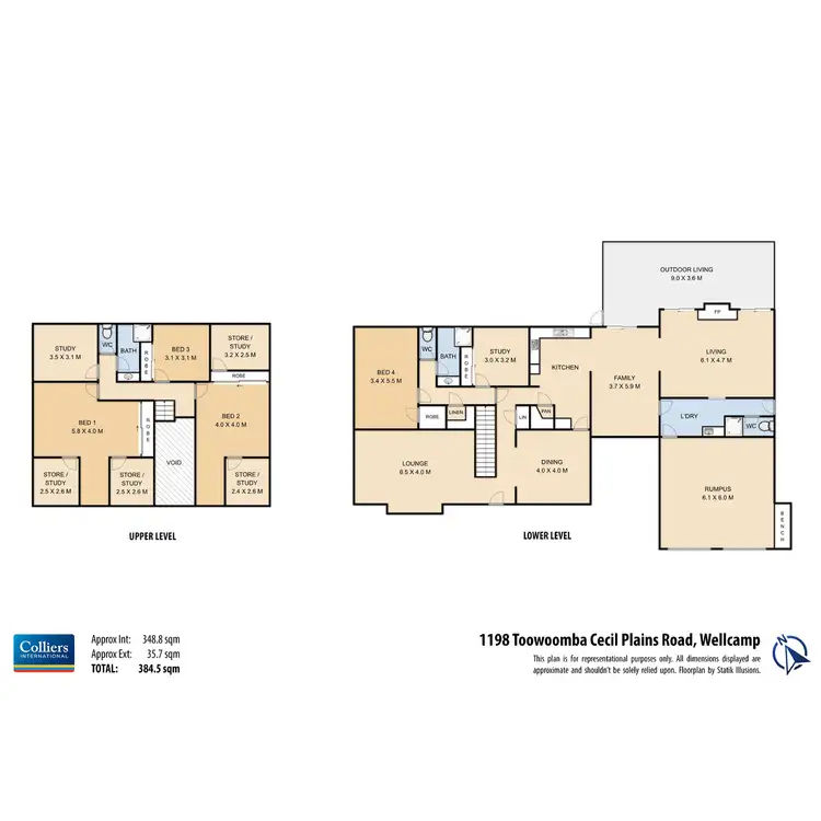 Floorplan of Homely house listing, 1198 Toowoomba Cecil Plains Road, Wellcamp QLD 4350