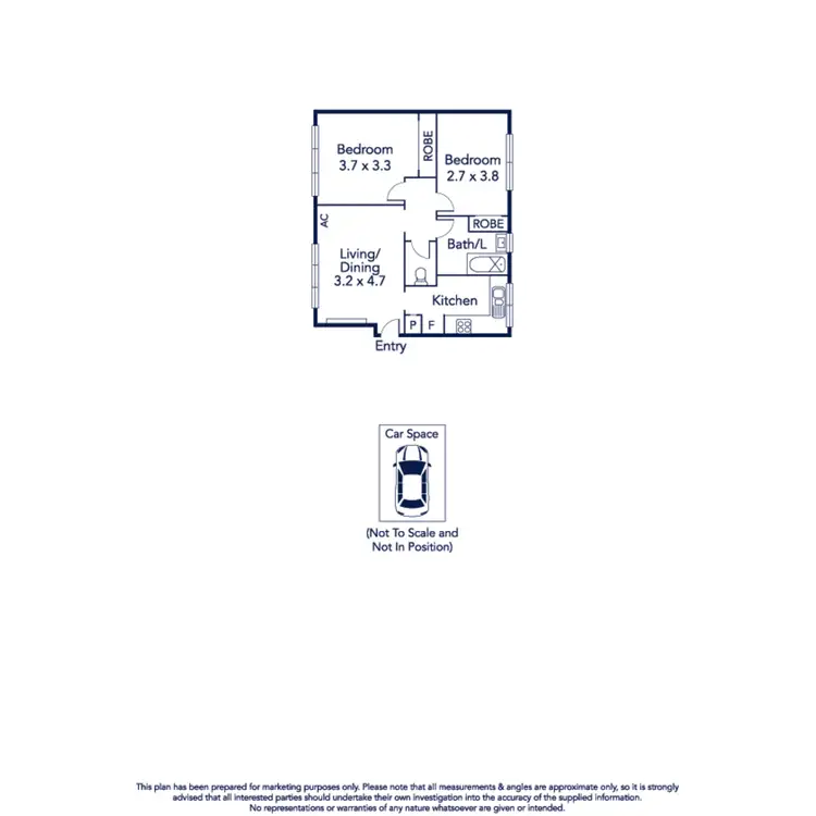 Floorplan of Homely apartment listing, 6/90 Dover Street, Flemington VIC 3031