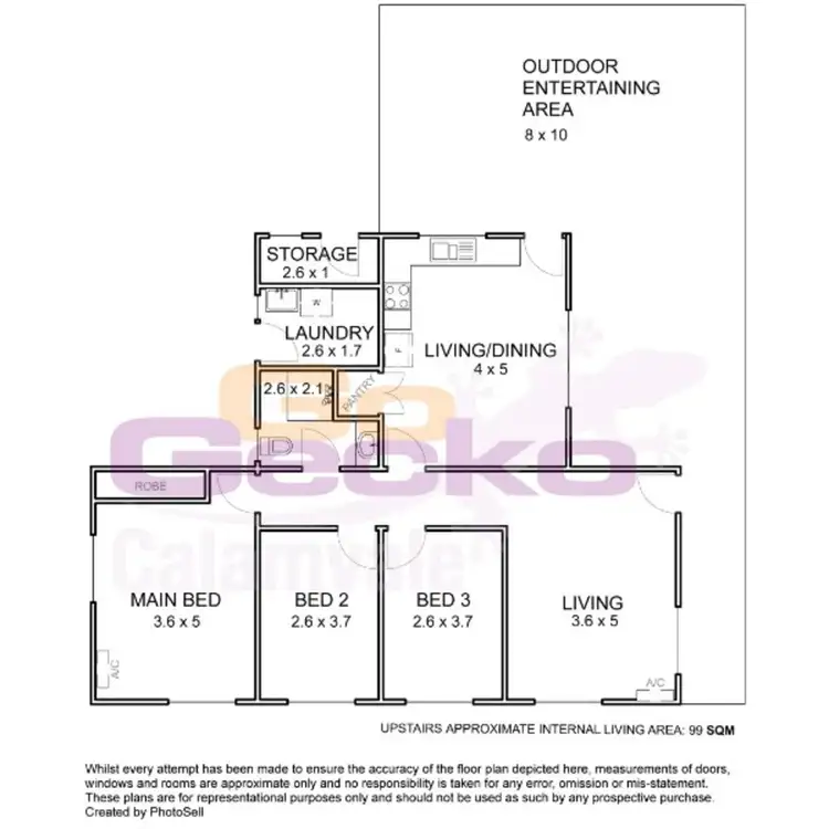 Floorplan of Homely house listing, 6 Bellbird Street, Inala QLD 4077