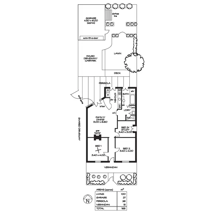 Floorplan of Homely house listing, 6 Dover Street, Maylands SA 5069