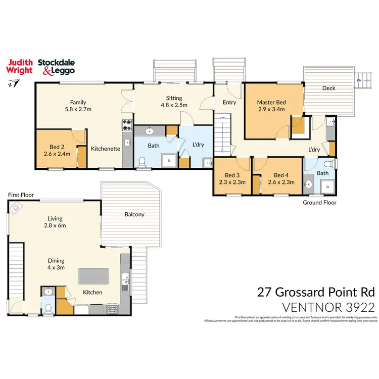Floorplan of Homely house listing, 27 Grossard Point Road, Ventnor VIC 3922