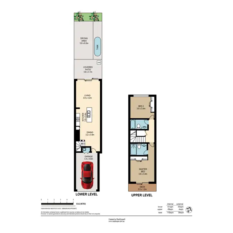 Floorplan of Homely townhouse listing, 2/28 Railway Terrace, Corinda QLD 4075