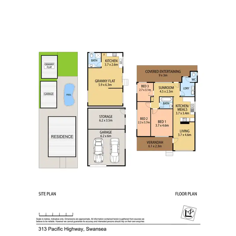 Floorplan of Homely house listing, 313 Old Pacific Highway, Swansea NSW 2281