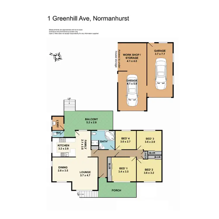 Floorplan of Homely house listing, 1 Greenhill Avenue, Normanhurst NSW 2076