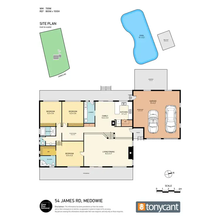 Floorplan of Homely house listing, 54 James Road, Medowie NSW 2318
