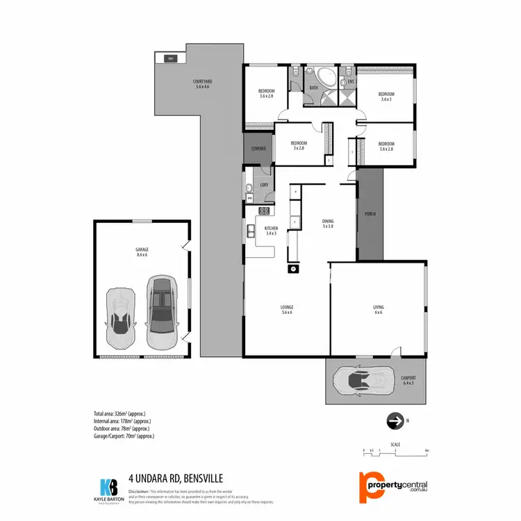 Floorplan of Homely house listing, 4 Undara Road, Bensville NSW 2251