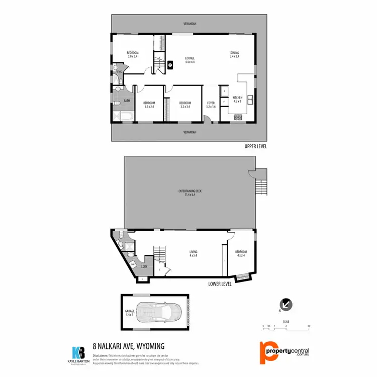 Floorplan of Homely house listing, 8 Nalkari Avenue, Wyoming NSW 2250