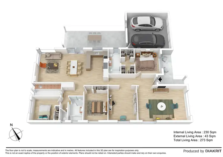 Floorplan of Homely house listing, 10 Corella Crescent, Taigum QLD 4018