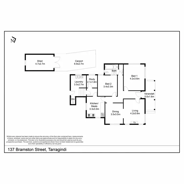 Floorplan of Homely house listing, 137 Bramston Street, Tarragindi QLD 4121
