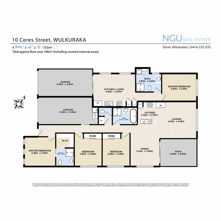 Floorplan of Homely house listing, 10 Ceres Street, Wulkuraka QLD 4305