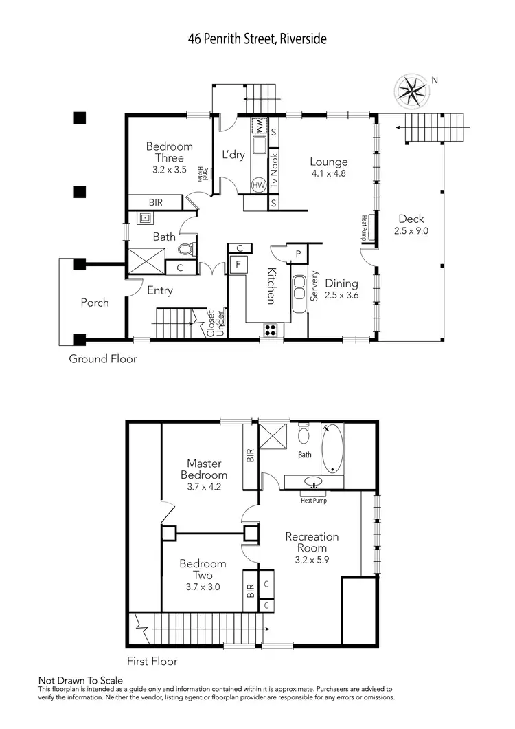 Floorplan of Homely house listing, 46 Penrith Street, Riverside TAS 7250
