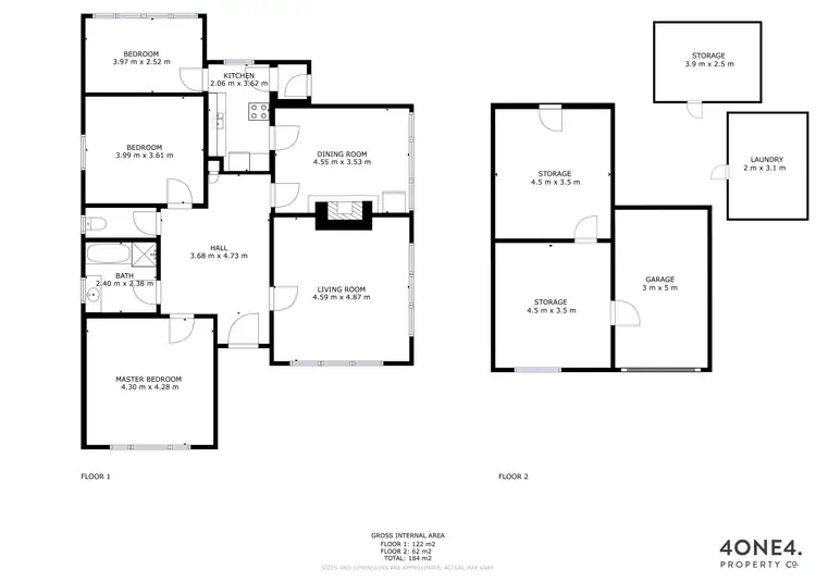 Floorplan of Homely house listing, 10 Wylie Crescent, West Moonah TAS 7009