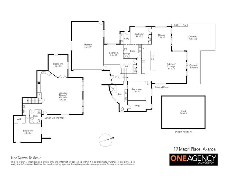 Floorplan of Homely house listing, 19 Maori Place, Akaroa TAS 7216