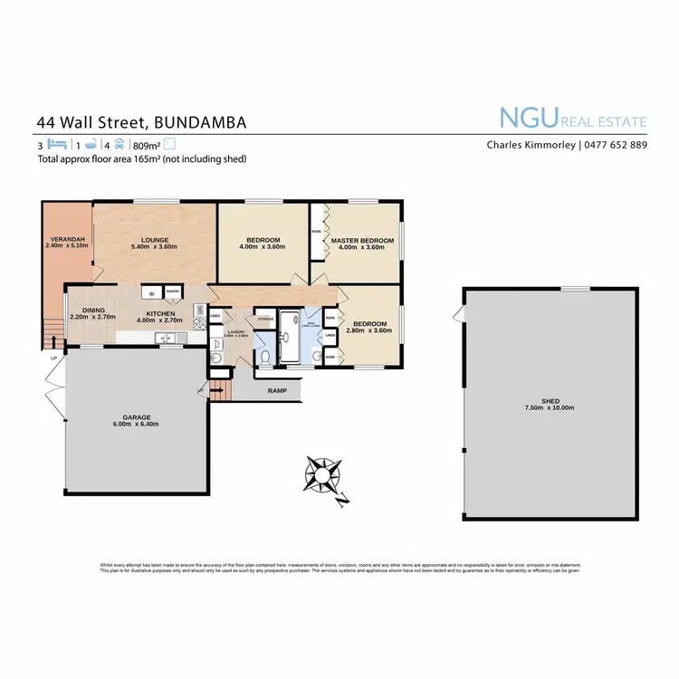 Floorplan of Homely house listing, 44 Wall Street, Bundamba QLD 4304
