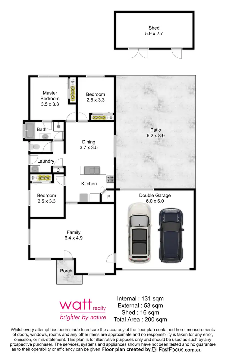 Floorplan of Homely house listing, 110 Cambridge Crescent, Fitzgibbon QLD 4018