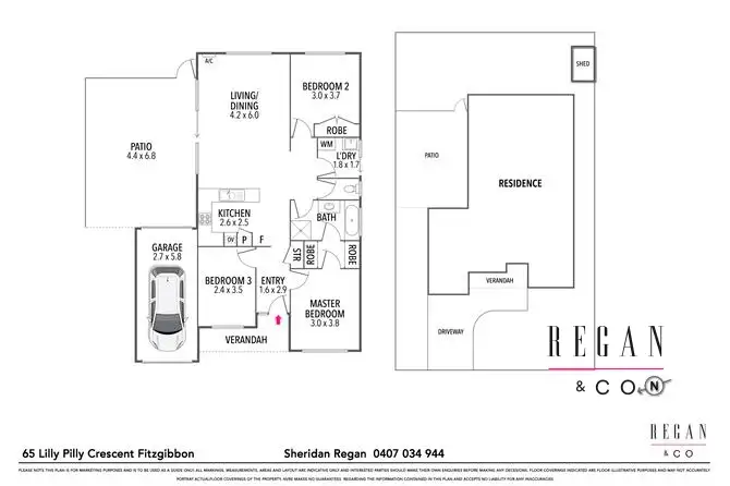 Floorplan of Homely house listing, 65 Lilly Pilly Crescent, Fitzgibbon QLD 4018