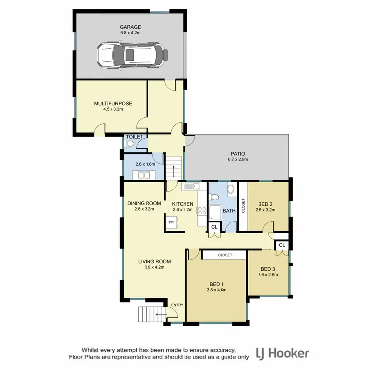 Floorplan of Homely house listing, 539 Robinson Road West, Aspley QLD 4034