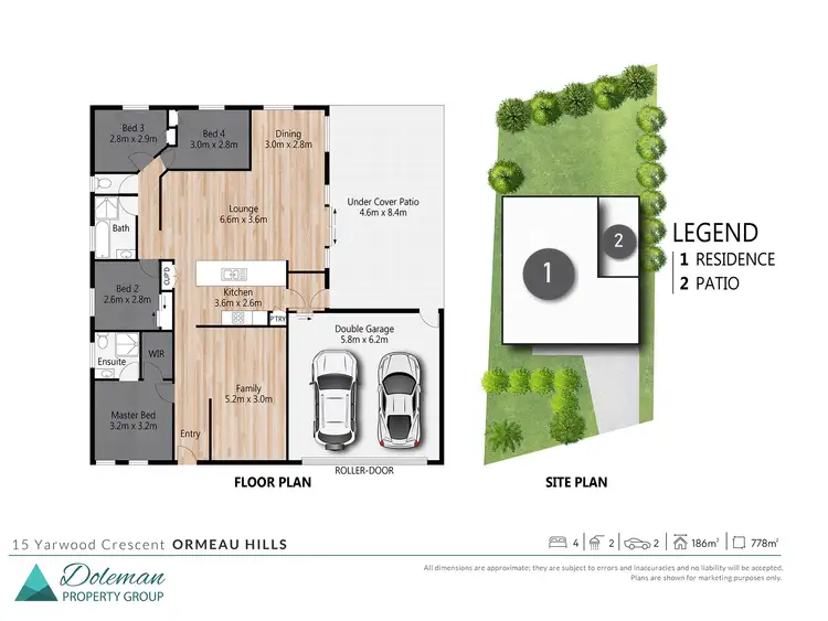 Floorplan of Homely house listing, 15 Yarwood Crescent, Ormeau Hills QLD 4208